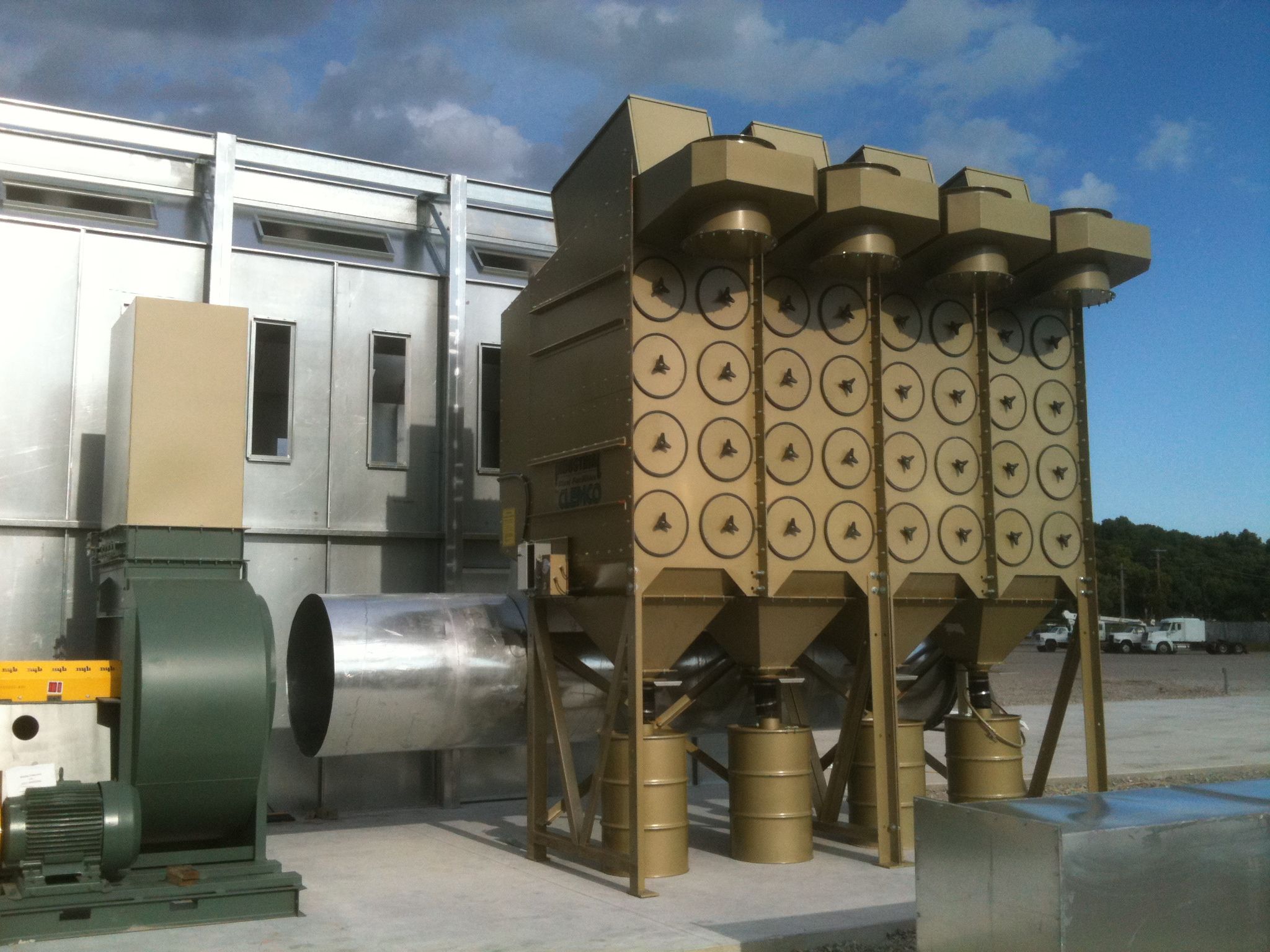 Abrasive Blast Dust Collection System Industrial Finishing Systems