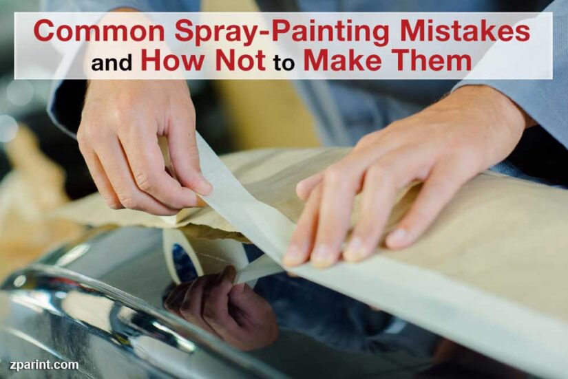 Common Spray-Painting Mistakes and How Not to Make Them