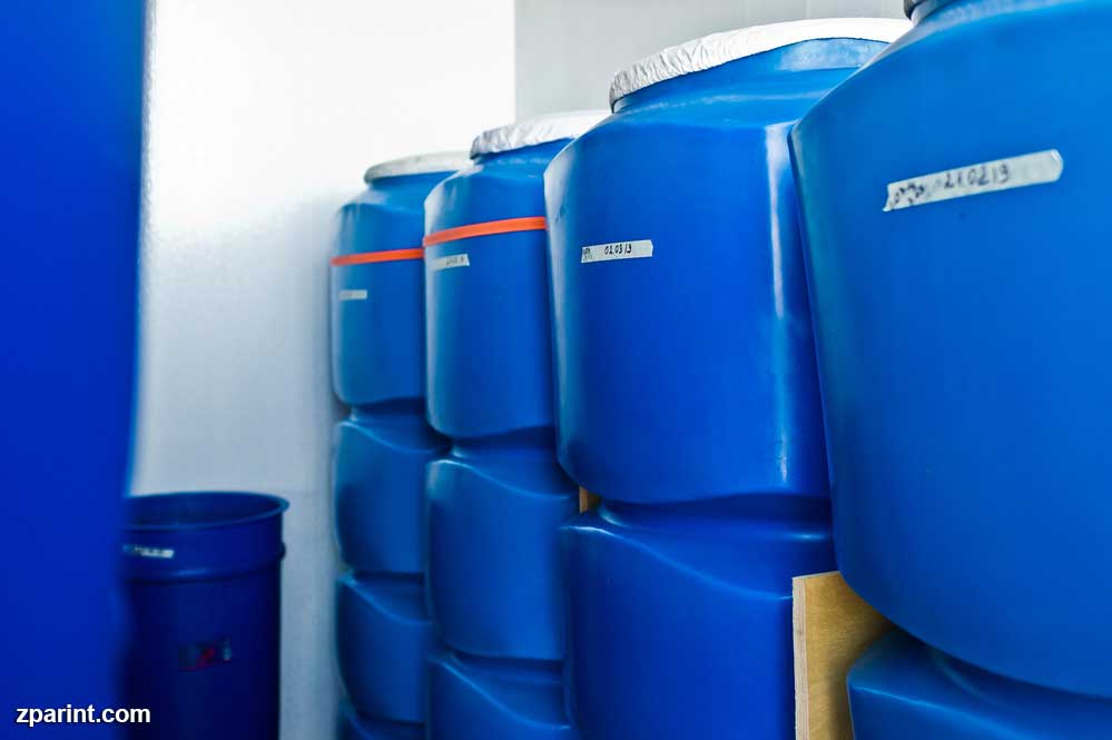 Storing paint during both the summer and winter season