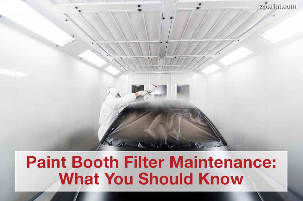 Paint Booth Filter Maintenance: What You Should Know