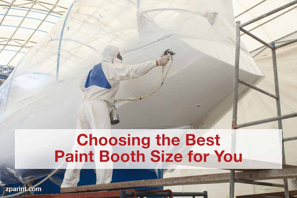 Choosing the Best Paint Booth Size for You