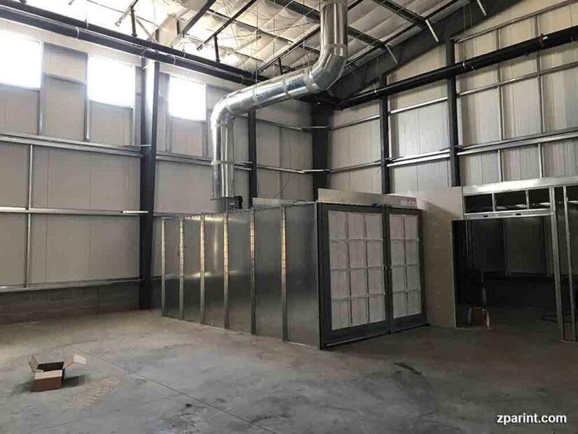 What is the Right Airflow Style for My Spray Paint Booth? Industrial