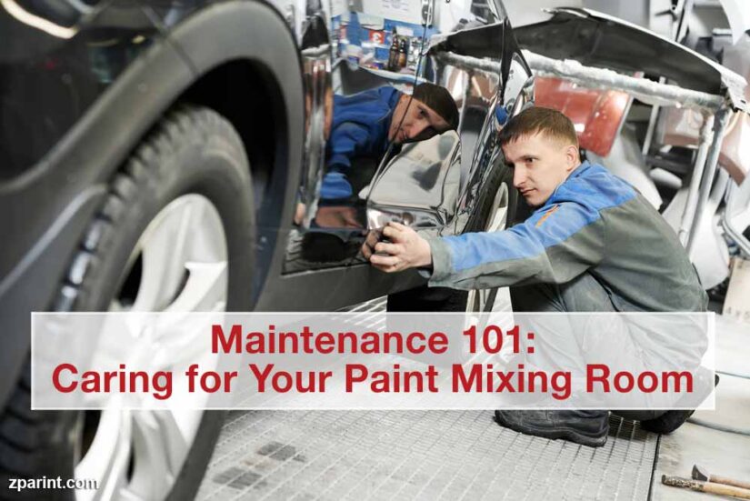 Maintenance 101: Caring for Your Paint Mixing Room