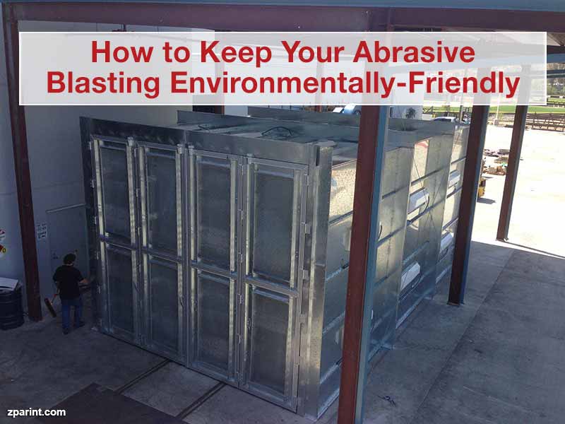 Abrasive Blasting Environmentally-Friendly