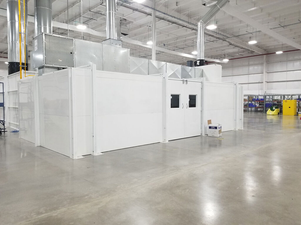 Customized Paint Booths - Industrial Finishing Systems