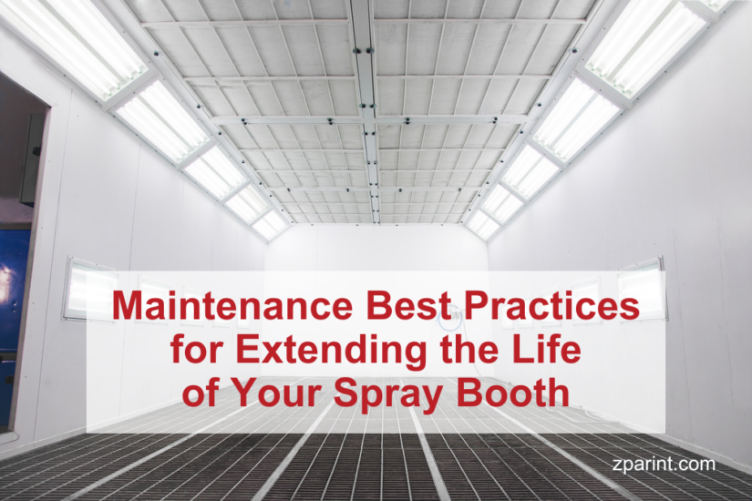 Maintenance Best Practices for Extending the Life of Your Spray Booth