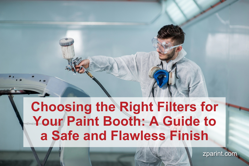 Choosing the Right Filters for Your Paint Booth: A Guide to a Safe and Flawless Finish