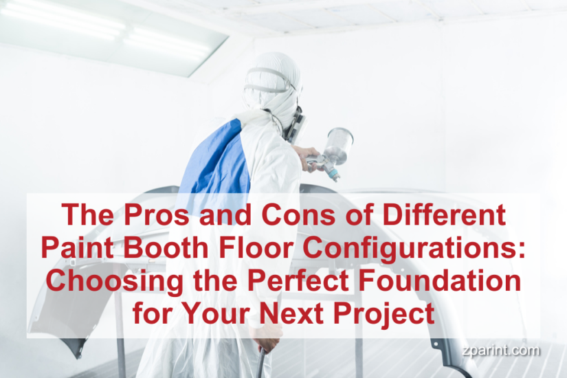 The Pros and Cons of Different Paint Booth Floor Configurations: Choosing the Perfect Foundation for Your Next Project