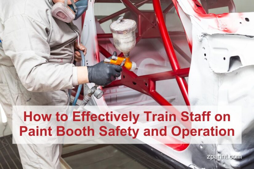 How to Effectively Train Staff on Paint Booth Safety and Operation